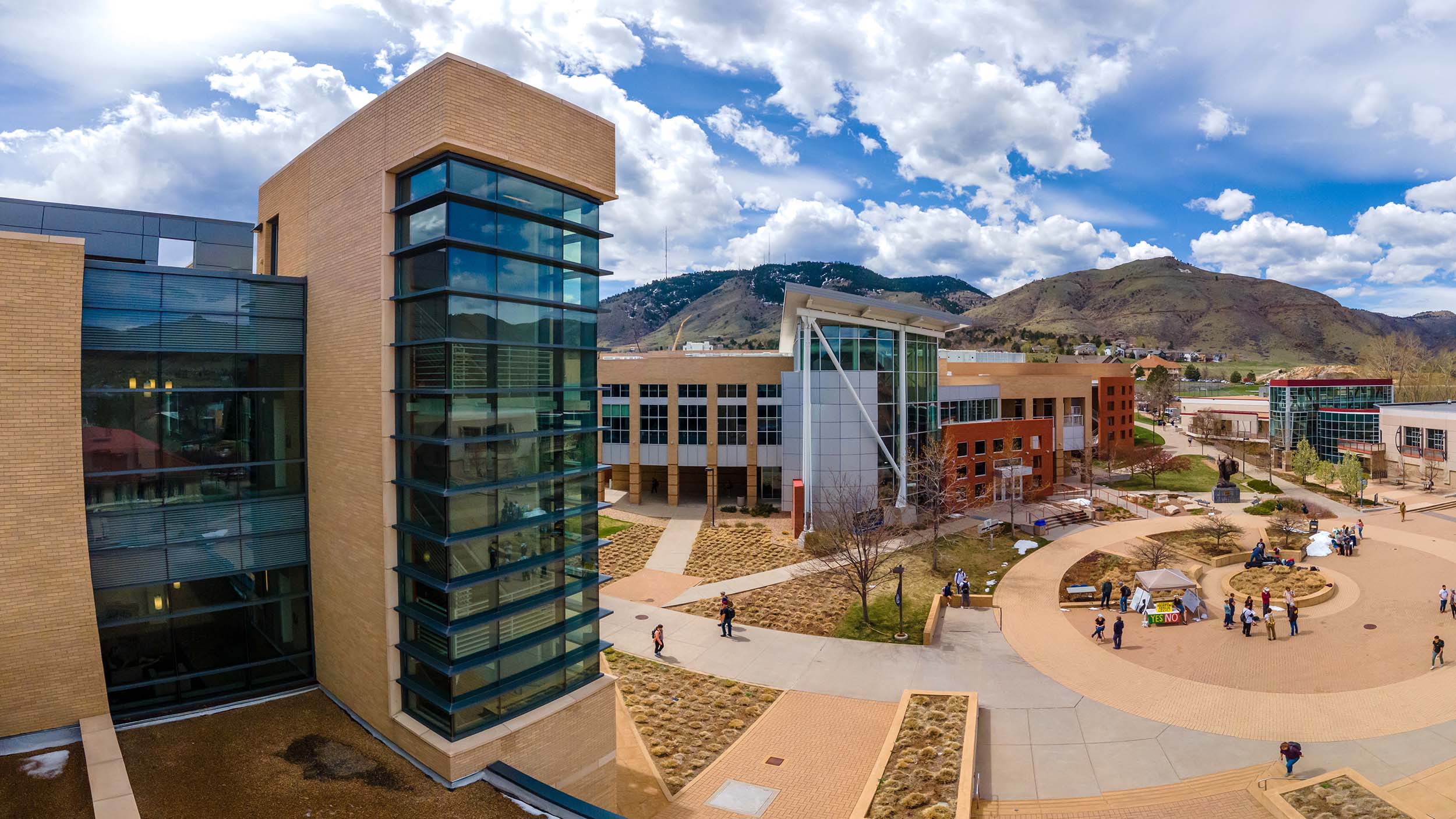 Aerial View of Mines Campus