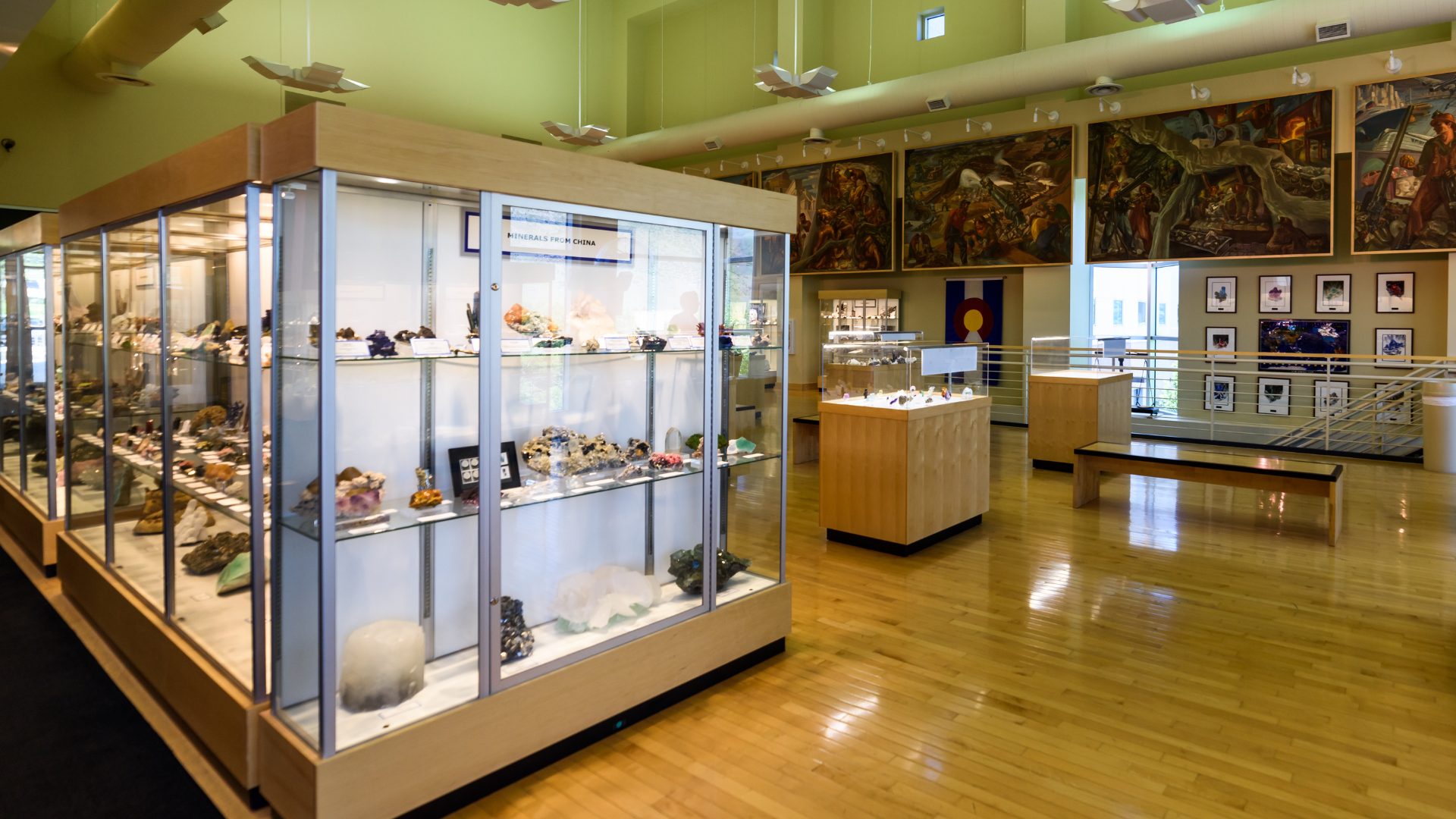 Exhibits at the Mines Museum