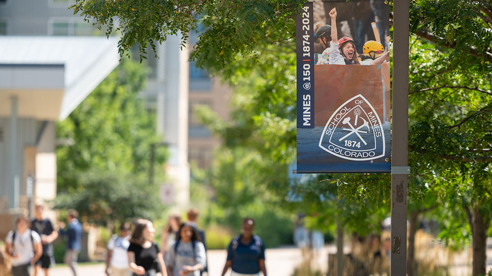 Colorado School of Mines 150 banner