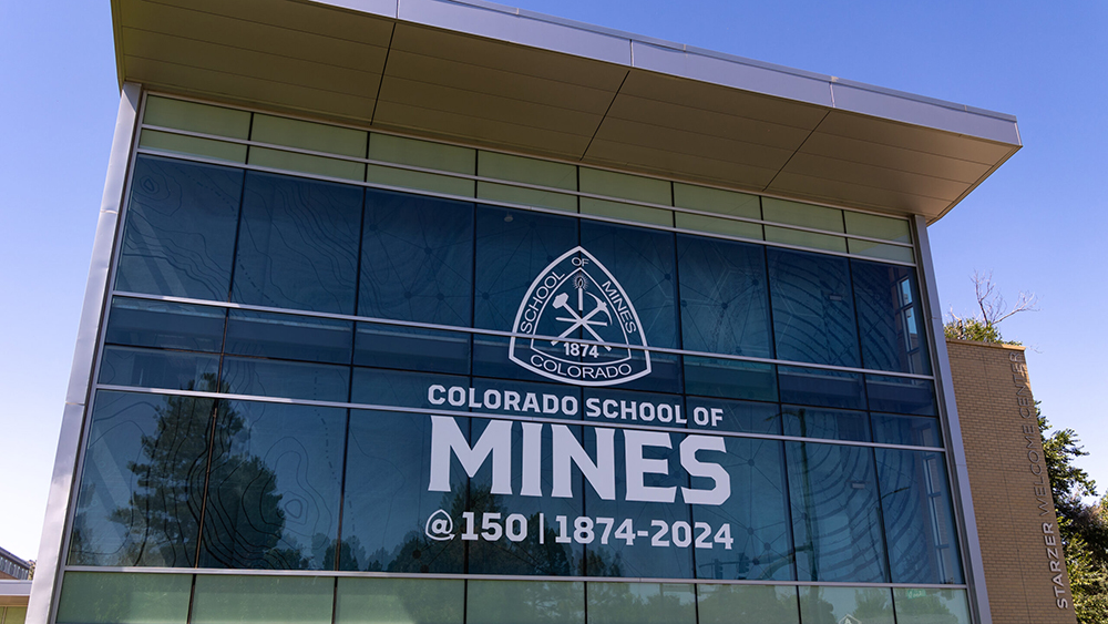 Aerial view of Mines campus