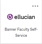 Banner Faculty and Advisor Self-Service / Release Guide / 8.0