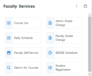 Faculty Services in Trailhead SSB9