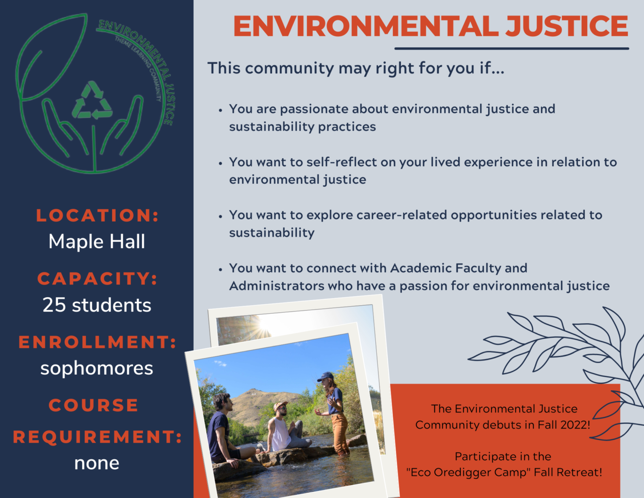 Environmental Justice - Residence Life