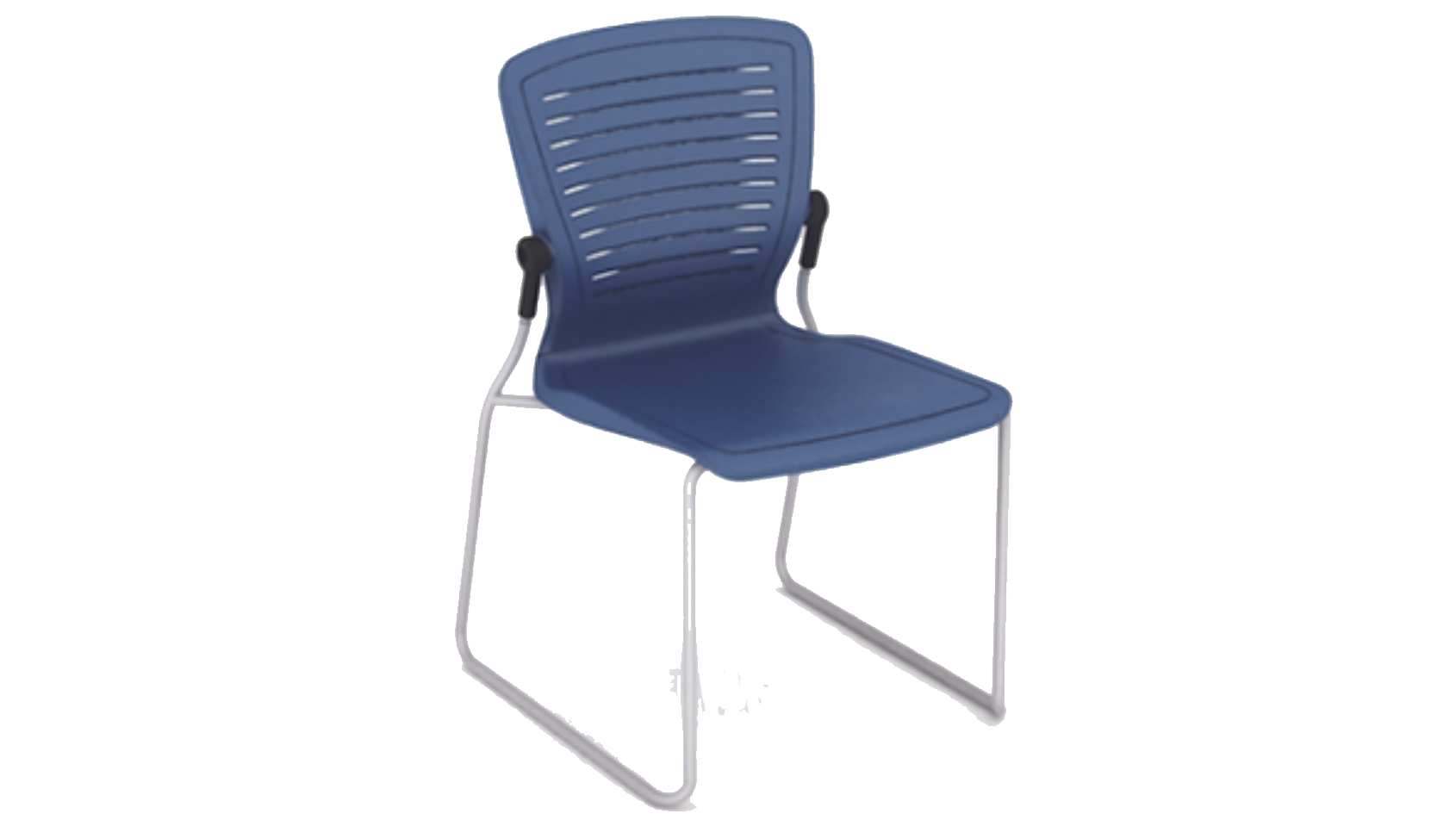 Rendering of the desk chair added into a fully furnished Mines Park unit